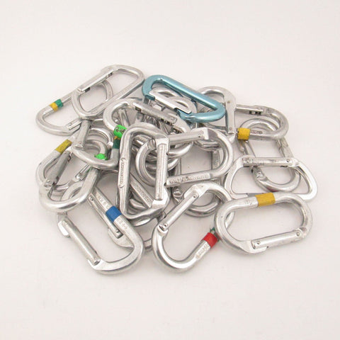 Oval and D Carabiners